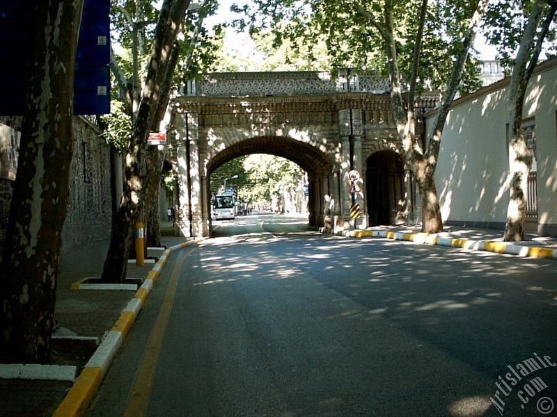 stanbul Beikta-Ortaky yolundan Ortaky ynne doru bak.
